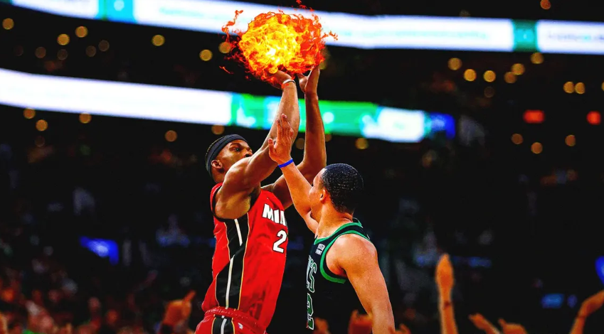  巴特勒三双热火力克凯尔特人  